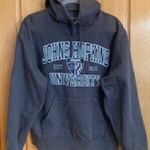Unisex Adults Jansport Johns Hopkins University Pullover Hooded Sweatshirt sz: M